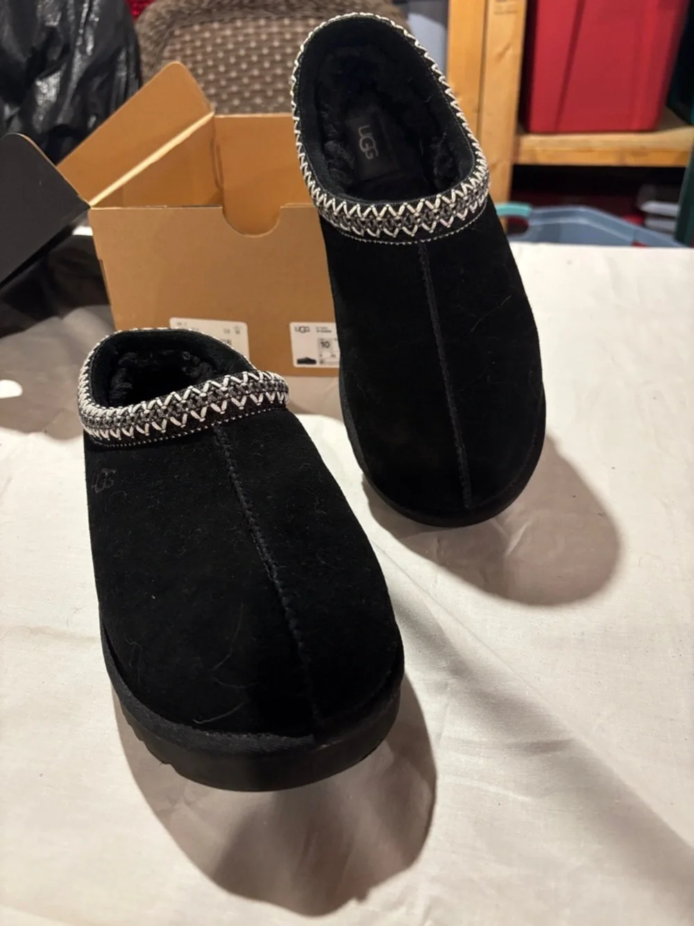 UGG Tasman Slippers - Black - Picture 3 of 6